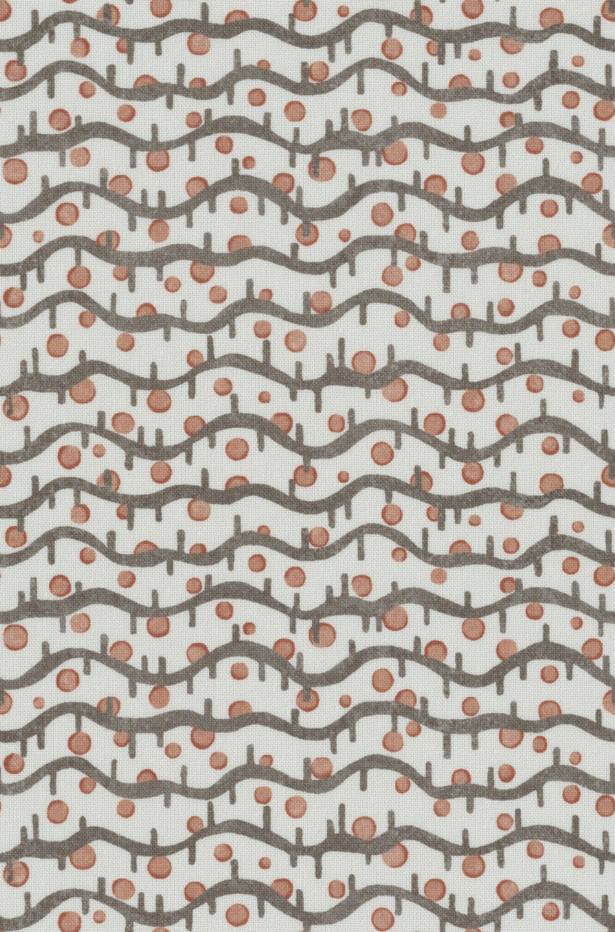 Lee Jofa SEEDLING PRINT SPICE Fabric