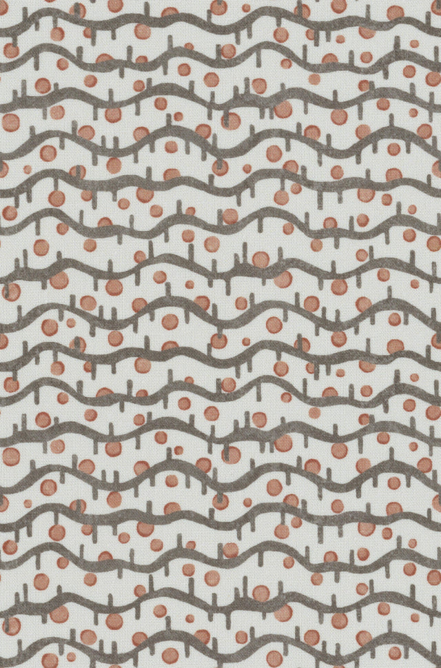 Lee Jofa SEEDLING PRINT SPICE Fabric