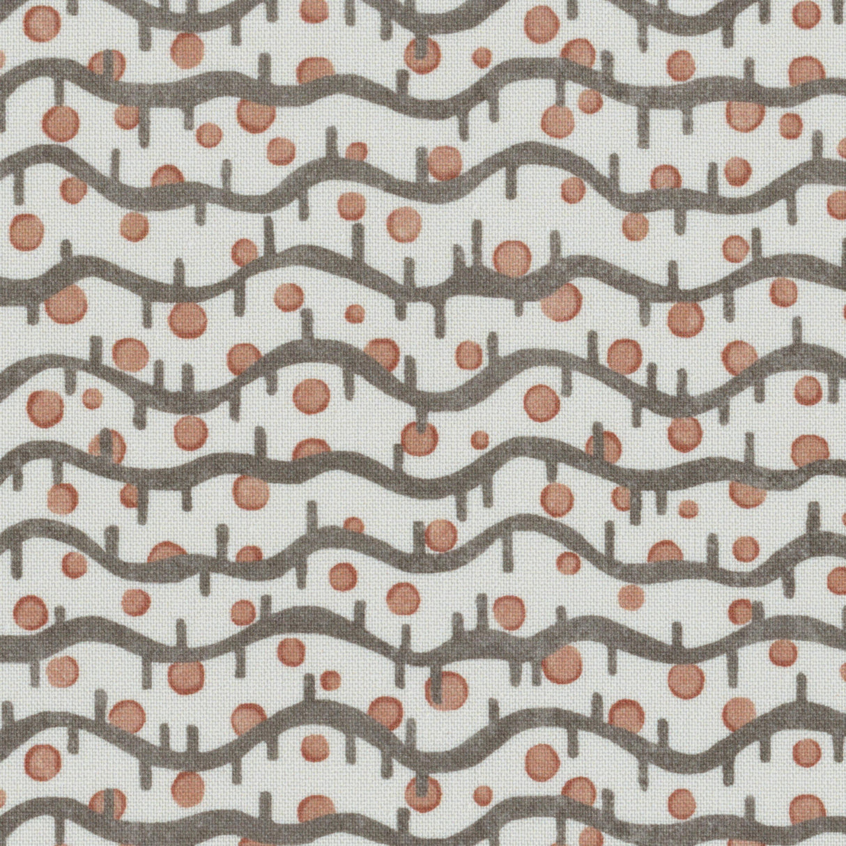 Lee Jofa SEEDLING PRINT SPICE Fabric