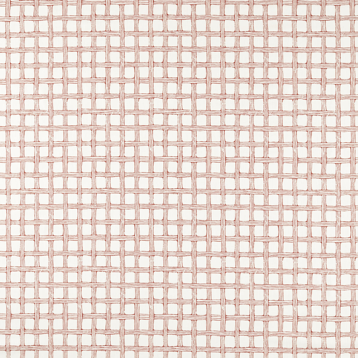 Scion FRETWORK LADYBIRD RED Fabric