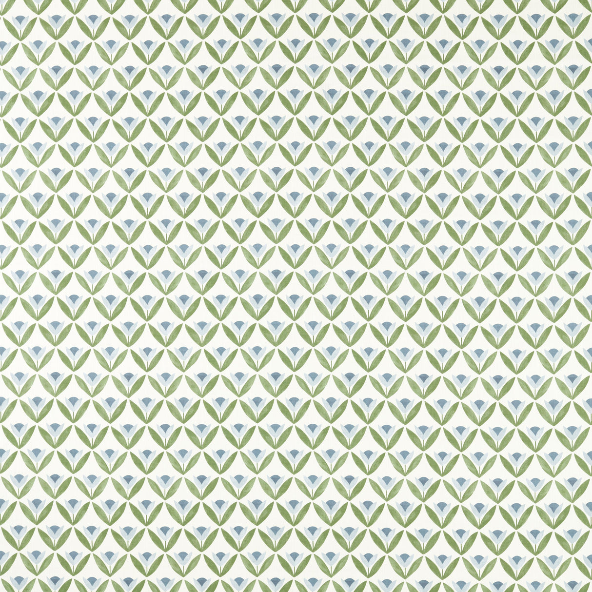 Scion TULIP TRELLIS COAST BLUE Fabric