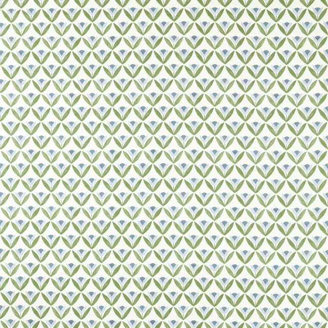 Scion TULIP TRELLIS COAST BLUE Fabric
