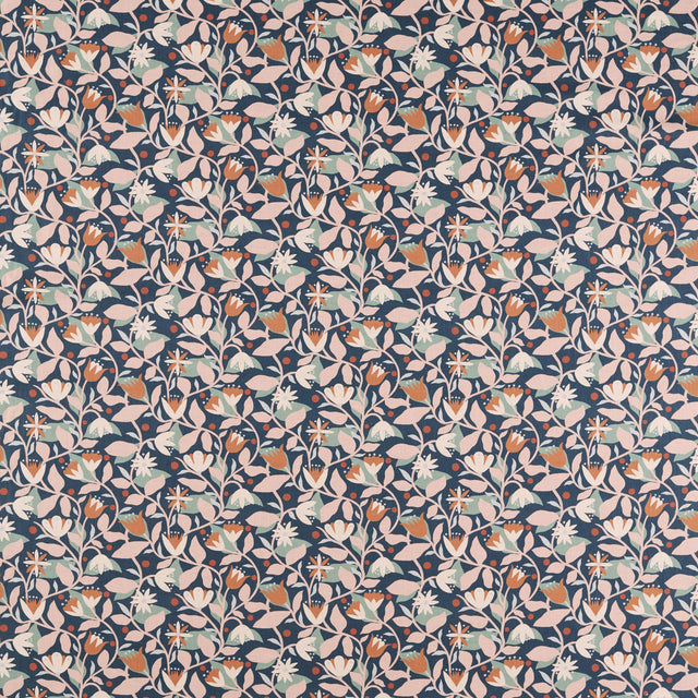Scion DANCING DAISIES MIDNIGHT Fabric