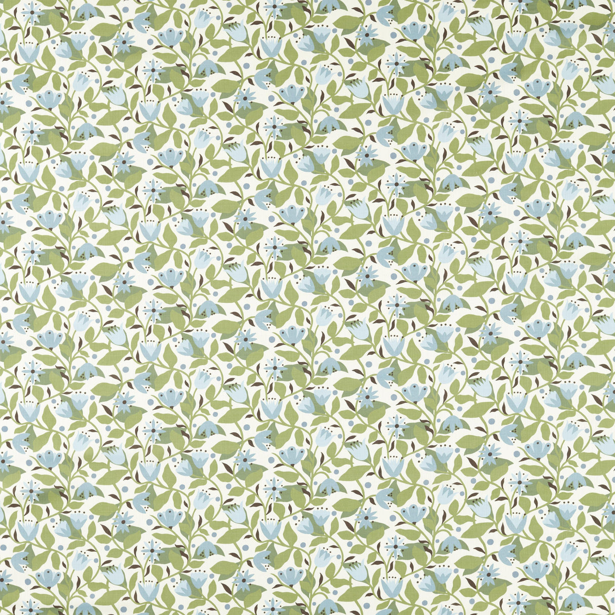 Scion DANCING DAISIES CORNFLOWER Fabric