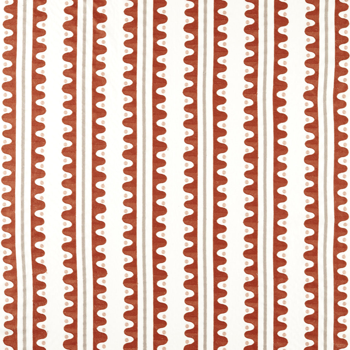 Scion OAKHAM TOMATO Drapery Fabric
