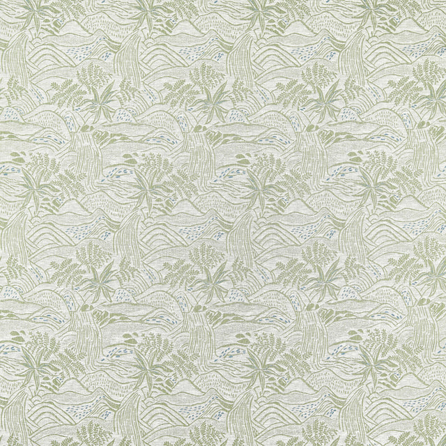 Scion FALLING FOSS SEAGLAS Upholstery Fabric