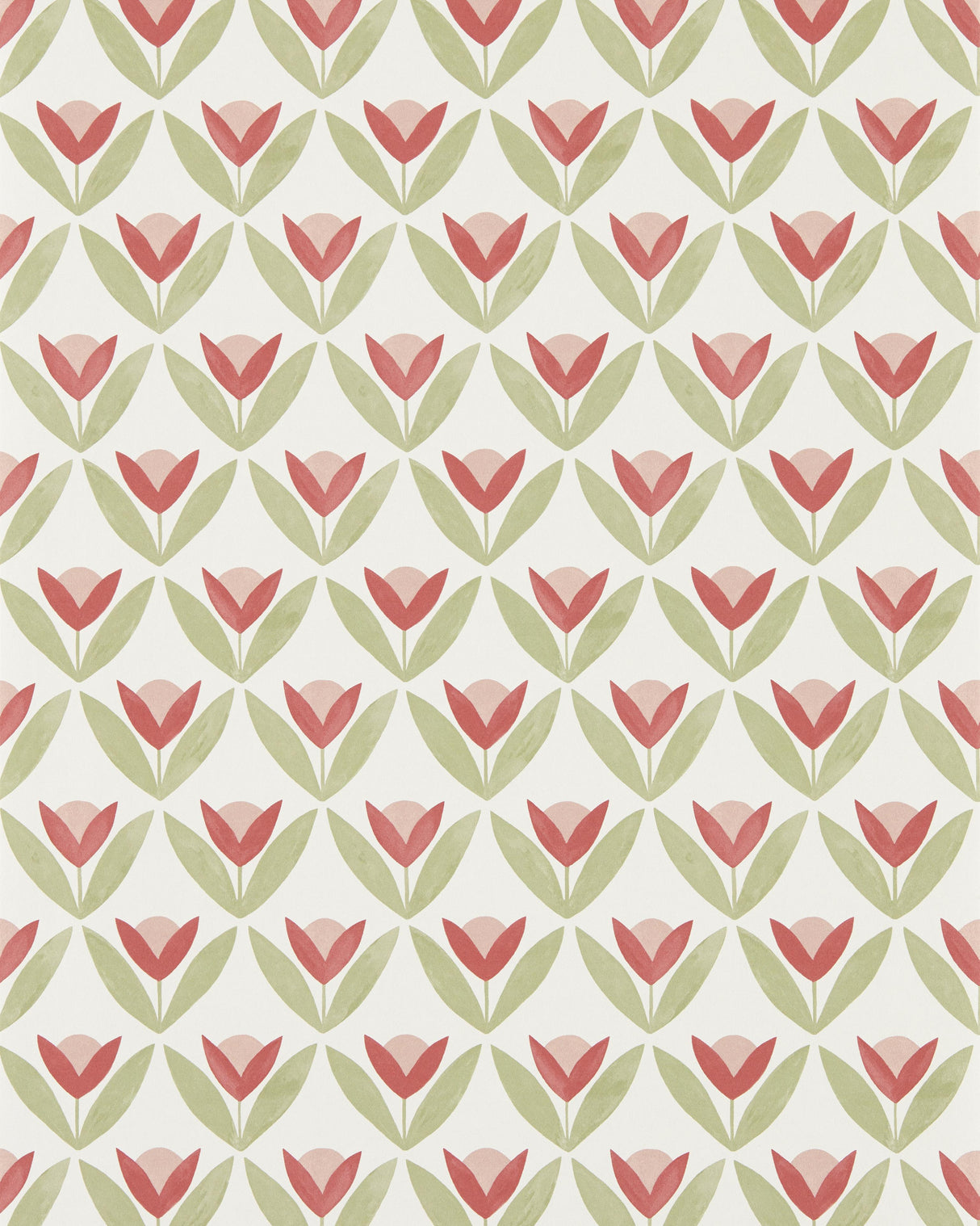 Scion TULIP TRELLIS WP BERRY Wallpaper