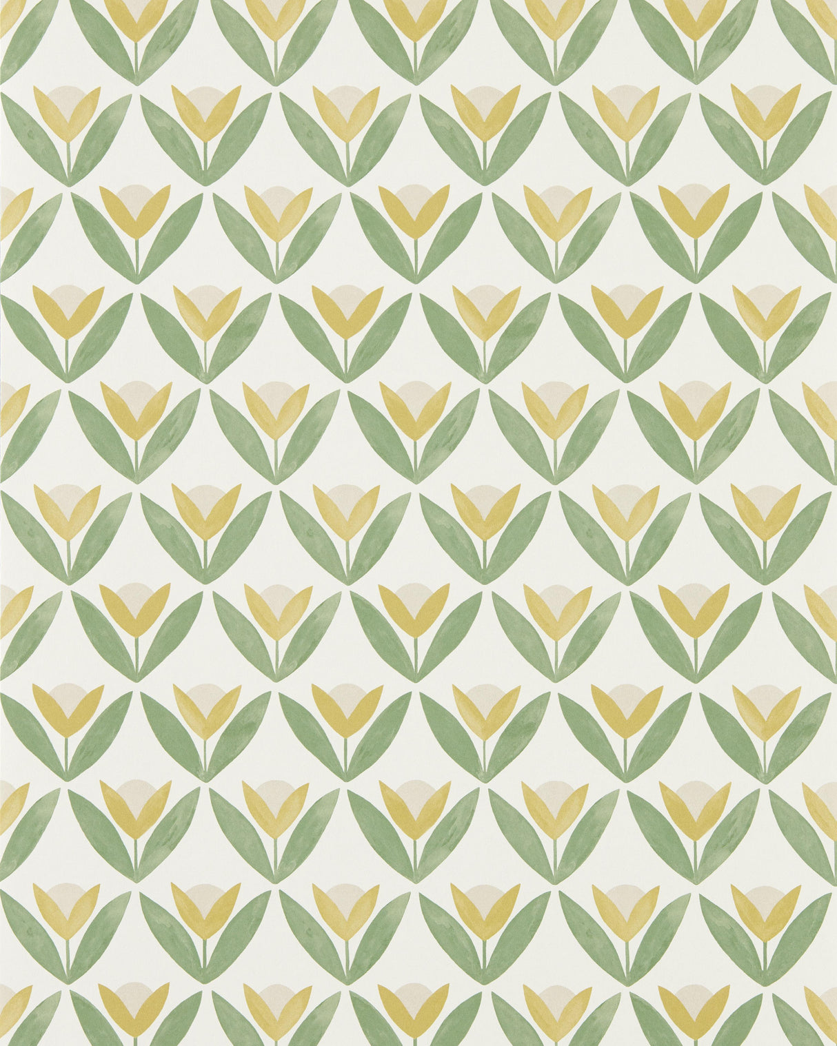 Scion TULIP TRELLIS WP HONEY Wallpaper
