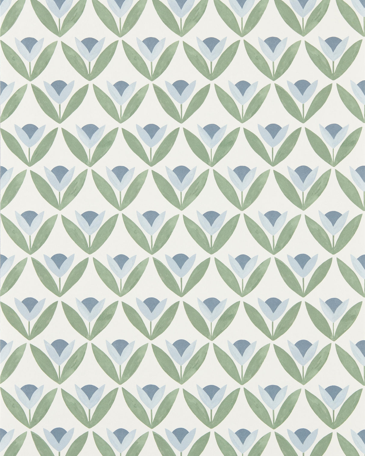 Scion TULIP TRELLIS WP COAST BLUE Wallpaper