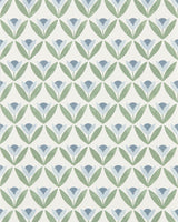 Scion TULIP TRELLIS WP COAST BLUE Wallpaper
