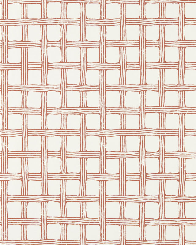 Scion FRETWORK WP LADYBIRD RED Wallpaper