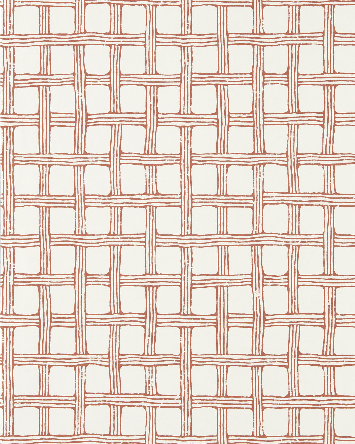 Scion FRETWORK WP LADYBIRD RED Wallpaper