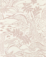Scion FALLING FLOSS WP DUSK PINK Wallpaper