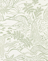 Scion FALLING FLOSS WP SAGE Wallpaper