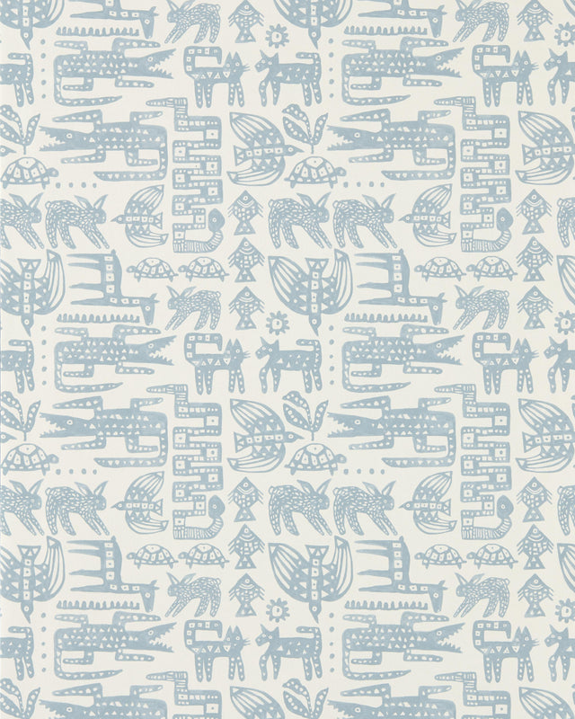 Scion TWYCROSS WP COAST BLUE Wallpaper