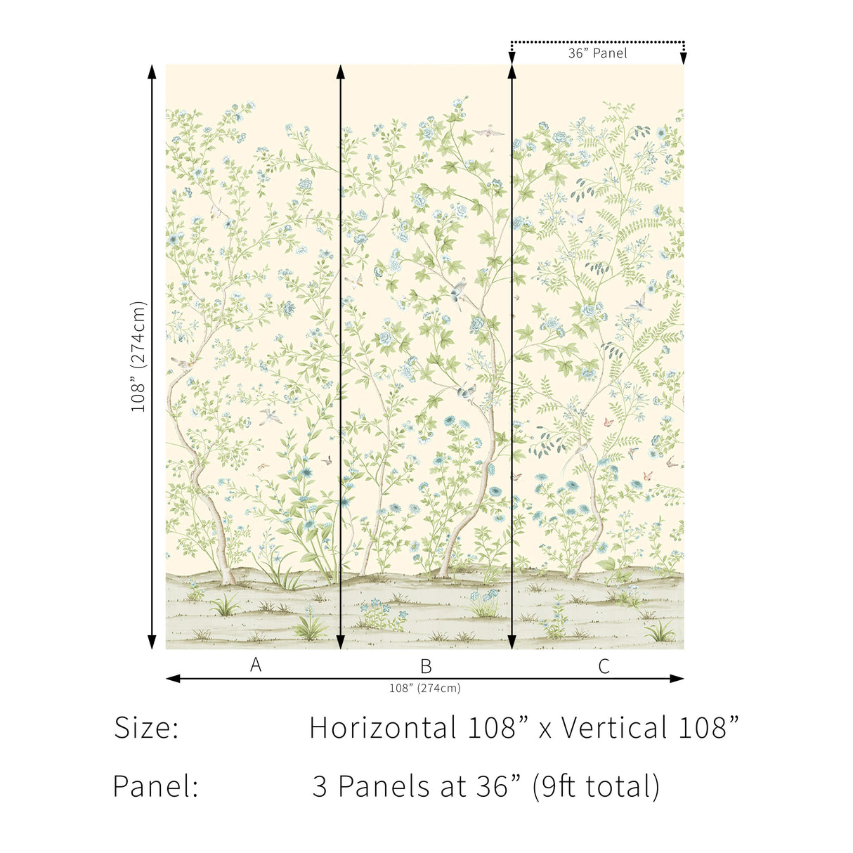 Lee Jofa BEAUJEU WP BAYSIDE Wallpaper