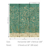Lee Jofa BEAUJEU WP TEAL Wallpaper