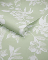 Lee Jofa CAMELLIA TOILE WP PEAR Wallpaper