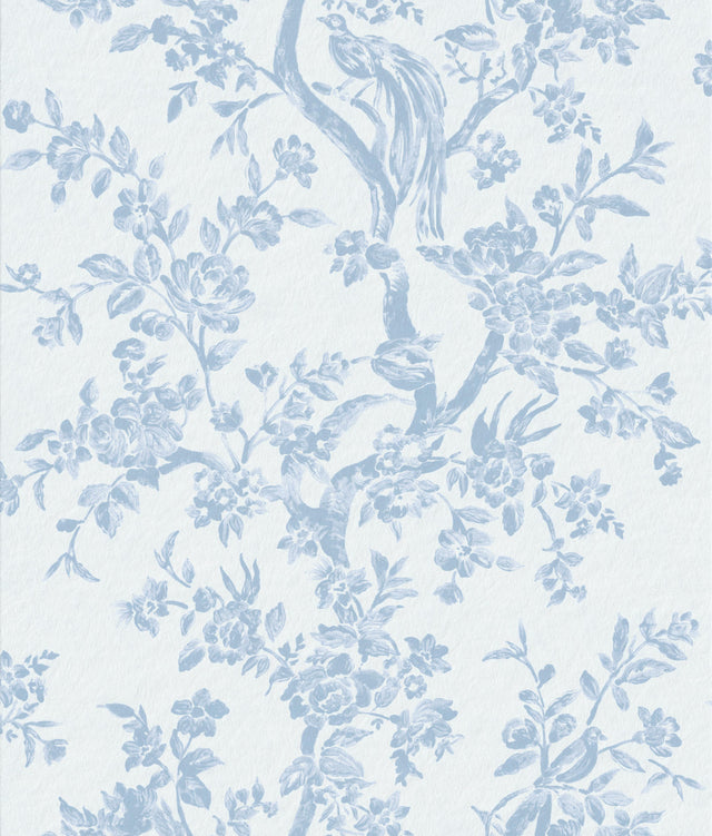 Lee Jofa CAMELLIA TOILE WP SKY Wallpaper