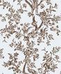 Lee Jofa CAMELLIA TOILE WP BROWN Wallpaper