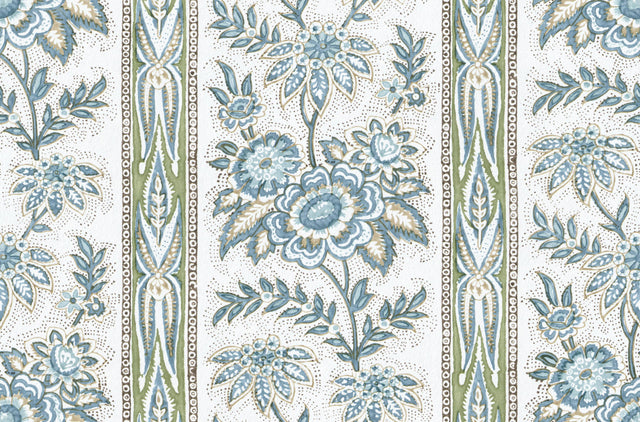 Lee Jofa MARGAUX PAPER BLUE Wallpaper