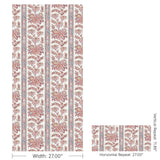 Lee Jofa MARGAUX PAPER BRICK Wallpaper