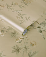 Lee Jofa BEAUJEU PEARLIZED WP ECRU Wallpaper
