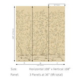 Lee Jofa BEAUJEU PEARLIZED WP ECRU Wallpaper