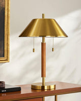 Livabliss Baldor BLDR-002 21"H x 14"W x 14"D Table Lighting