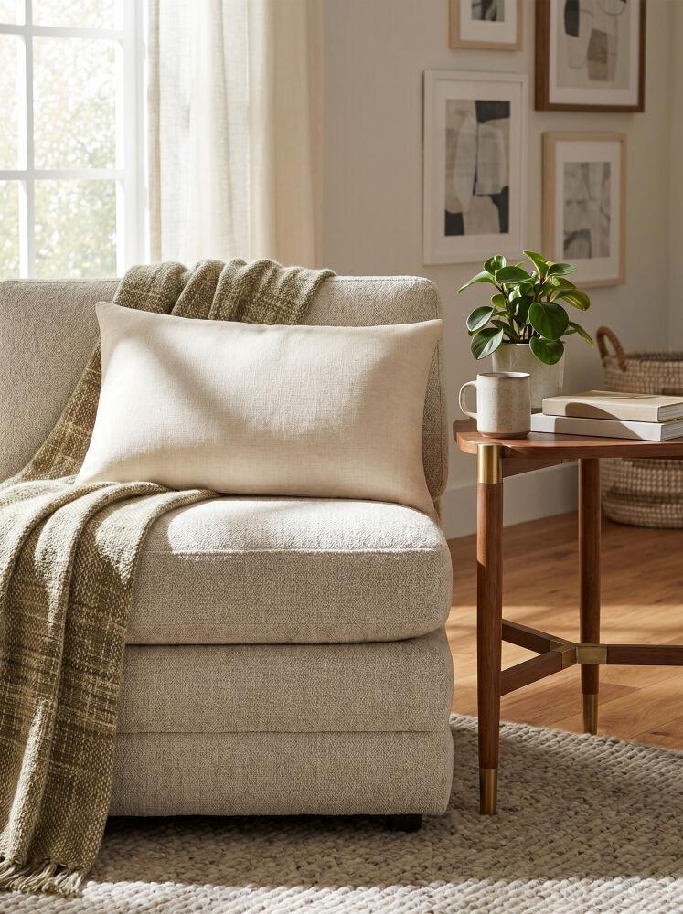Livabliss Dilip DLI-010 12"L x 21"W Pillow