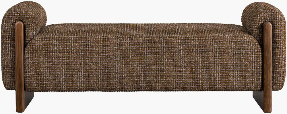 Surya Eddison EDSN-002 22"H x 61"W x 19"D Bench/Ottoman/Stool