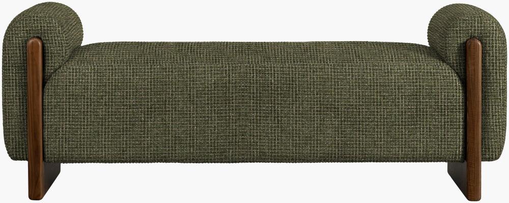 Surya Eddison EDSN-003 22"H x 61"W x 19"D Bench/Ottoman/Stool