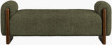 Surya Eddison EDSN-003 22"H x 61"W x 19"D Bench/Ottoman/Stool