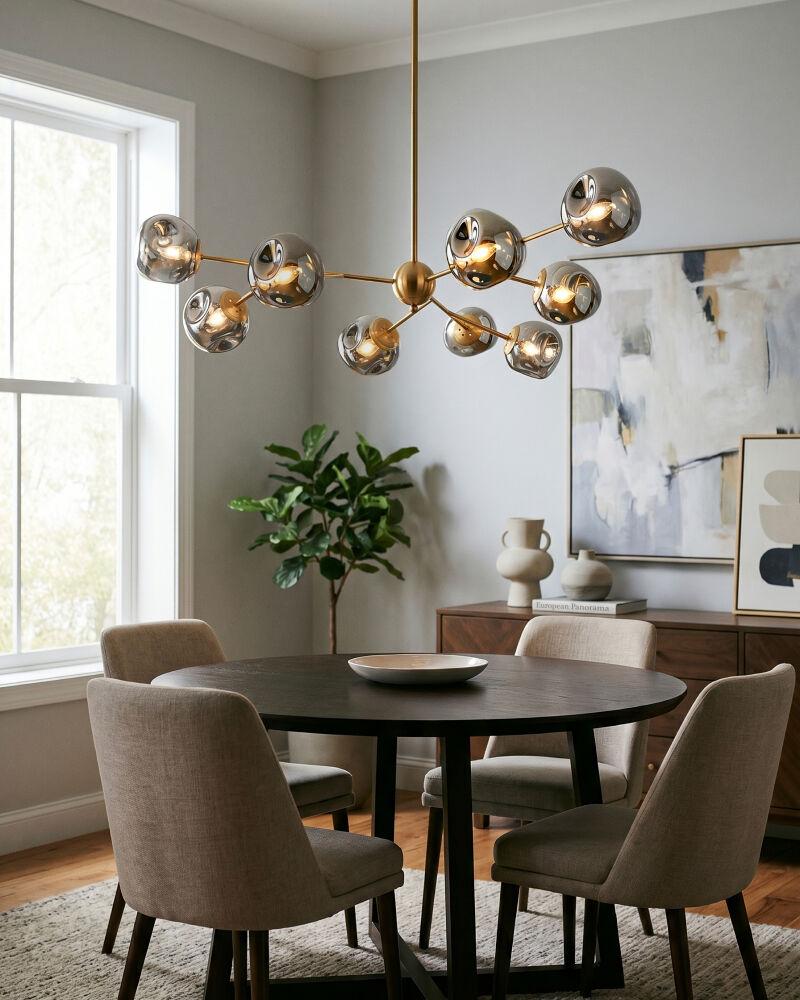 Livabliss Molexa MLXA-006 50"L x 50"W x 21"H Ceiling Lighting