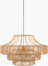 Surya Almaris Weave MVAW-001 36"L x 36"W x 22"H Ceiling Lighting