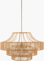 Surya Almaris Weave MVAW-001 36"L x 36"W x 22"H Ceiling Lighting