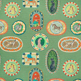 Pindler MENAGERIE EMERALD Fabric