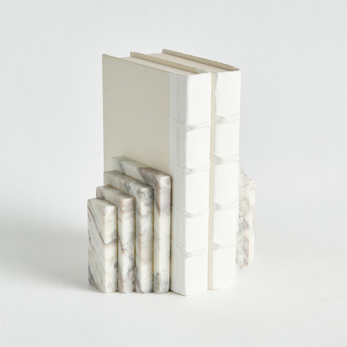 Napa  JAQUELINE MARBLE BOOKENDS ST/2