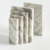 Napa  JAQUELINE MARBLE BOOKENDS ST/2