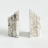 Napa  JAQUELINE MARBLE BOOKENDS ST/2