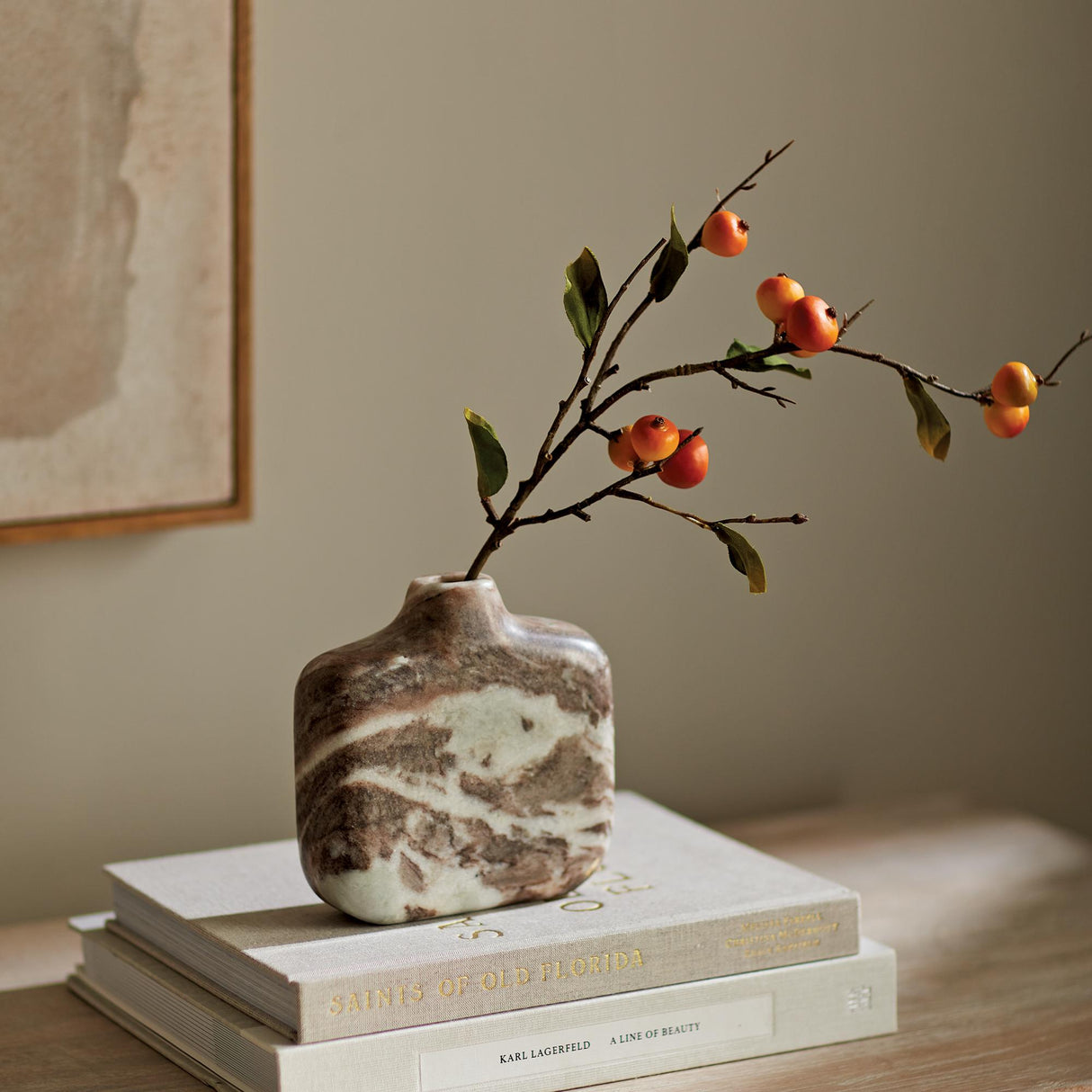Napa  JAQUELINE MARBLE VASE