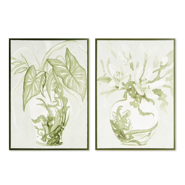 Napa  GREENERY IN CHINOISERIE GICLEES ST/2