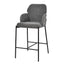 LH Home Allegra Counter Stool - Graphite