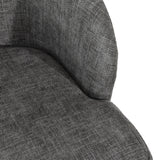LH Home Allegra Counter Stool - Graphite
