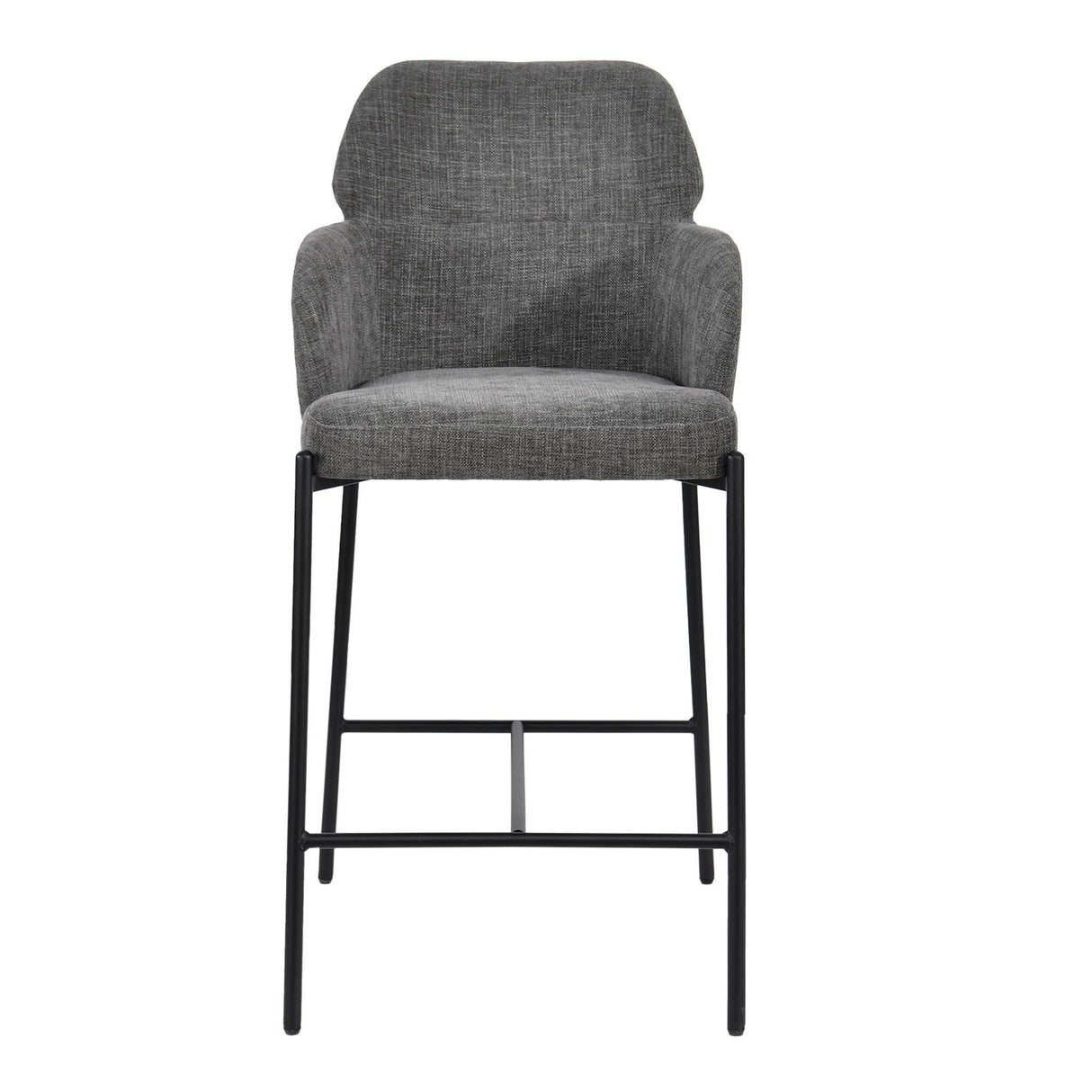 LH Home Allegra Counter Stool - Graphite