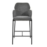LH Home Allegra Counter Stool - Graphite