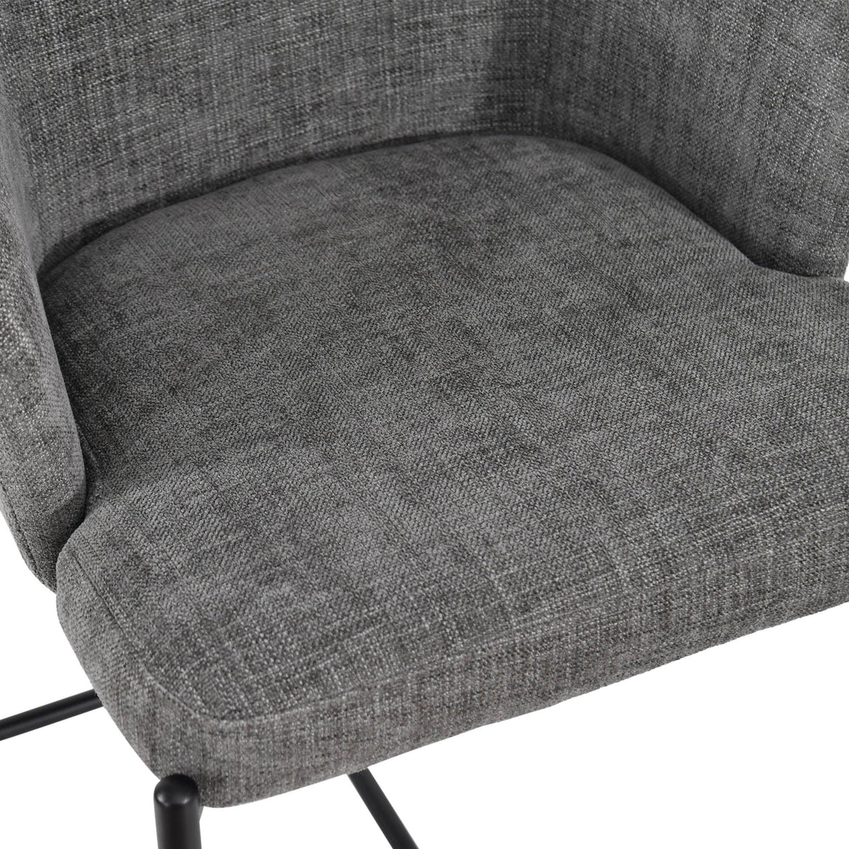 LH Home Allegra Counter Stool - Graphite