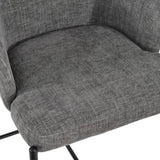 LH Home Allegra Counter Stool - Graphite