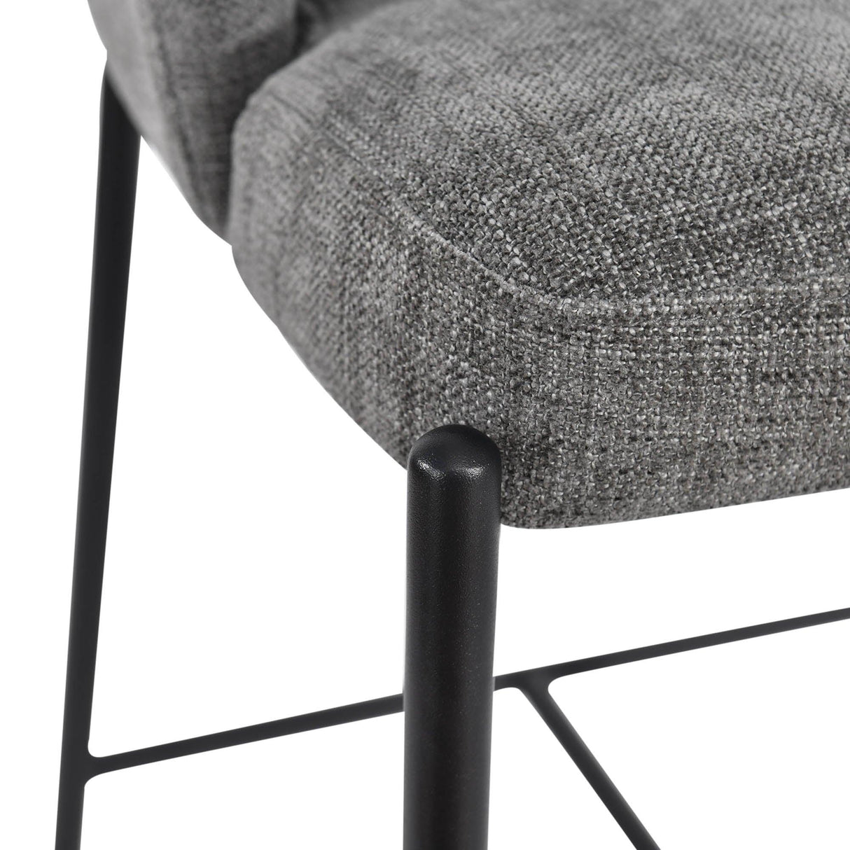 LH Home Allegra Counter Stool - Graphite