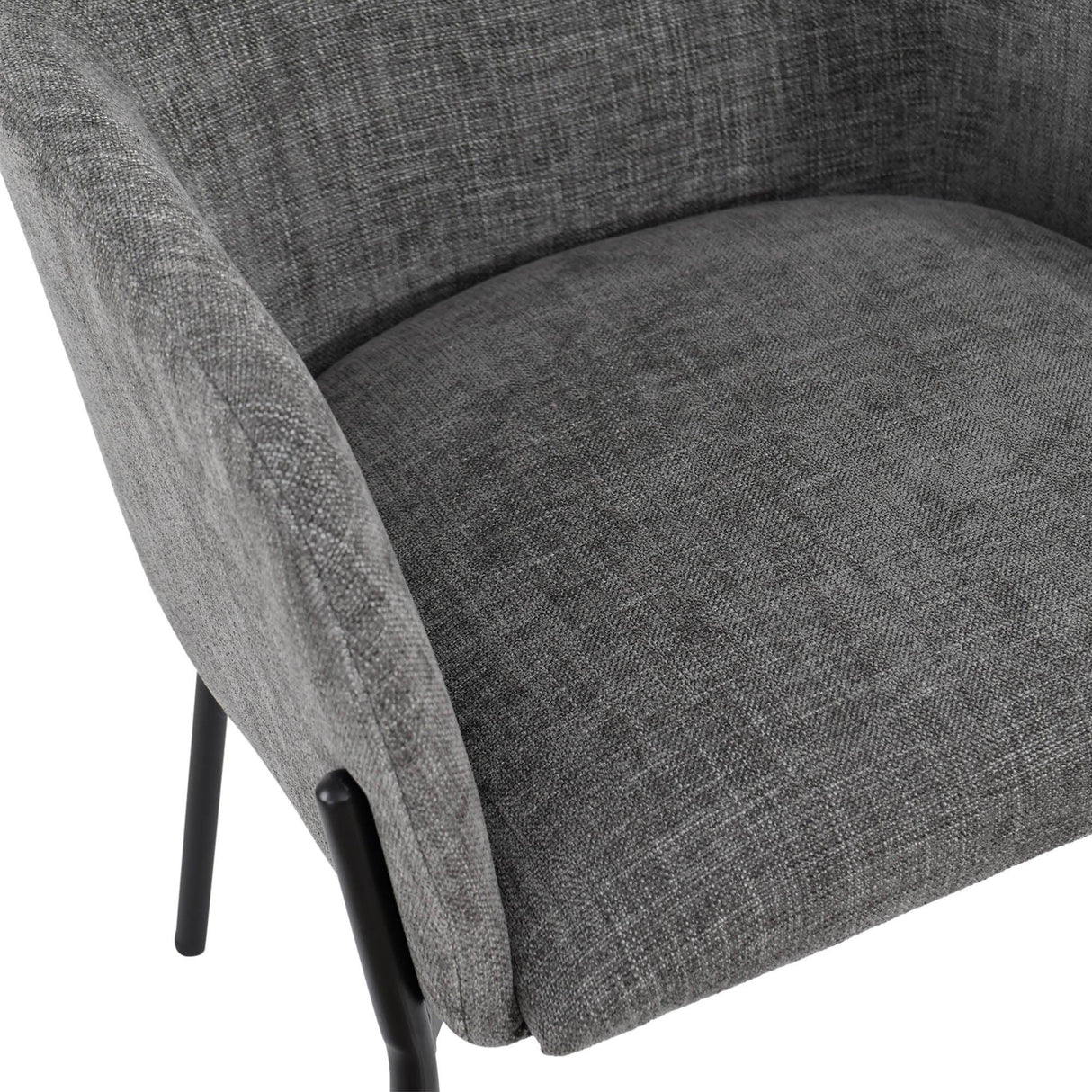 LH Home Allegra Dining Chair - Graphite